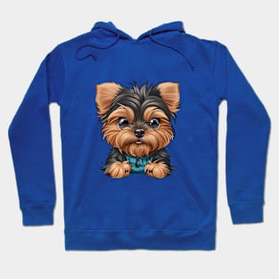 Yorkshire Terrier puppy Hoodie